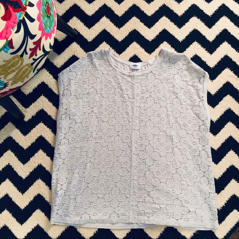 Gray Old Navy Top